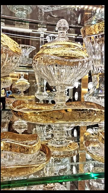 سرویس کریستال پتوس طلاکوب